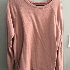 Long sleeve plush tee